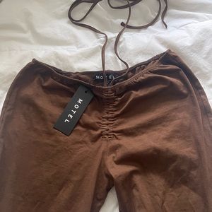 NWT Motel Rocks Sakeri Flare Trouser